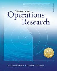 Introduction to Operations Research with Access Card for Premium Content; Frederick Hillier; 2014