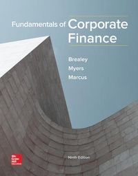 Fundamentals of Corporate Finance; Richard Brealey; 2017