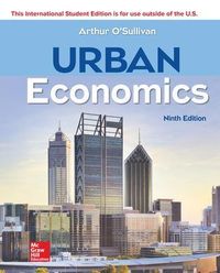 ISE Urban Economics; Arthur O'Sullivan; 2018