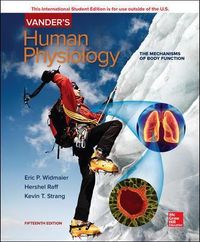 ISE Vander's Human Physiology; Kevin Strang; 2018