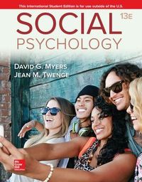 Social Psychology; David Myers; 2018