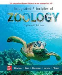 ISE Integrated Principles of Zoology; Jr Hickman Cleveland; 2019