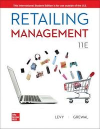 Retailing Management ISE; Michael Levy; 2022