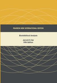 Biostatistical Analysis; Jerrold Zar; 2013