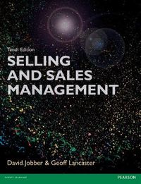 Selling and Sales Management; David Jobber; 2015