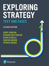 Exploring Strategy; Gerry Johnson, Richard Whittington, Kevan Scholes, Patrick Regner, Duncan Angwin; 2017