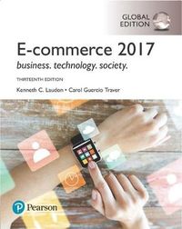 E-Commerce 2017, Global Edition; Kenneth C Laudon; 2017