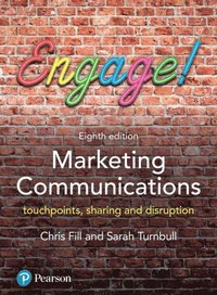 Marketing Communications
                E-bok; Sarah Turnbull, Chris Fill; 2019