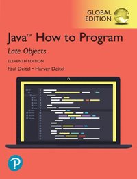 Java How To Program, Late Objects, Global Edition
                E-bok; Paul Deitel, Harvey M Deitel; 2019