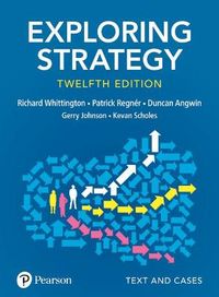 Exploring Strategy, Text & Cases; Richard Whittington, Patrick Regnér, Duncan Angwin, Gerry Johnson, Kevan Scholes; 2020