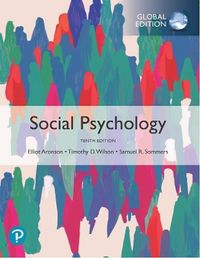 Social Psychology, Global Edition; Elliot Aronson; 2021