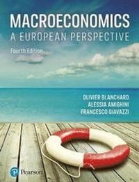 Macroeconomics; Olivier Blanchard, Alessia Amighini, Francesco Giavazzi; 2021