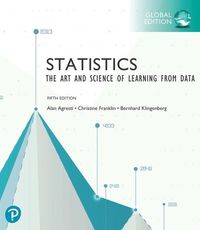 Statistics: The Art and Science of Learning from Data, Global Edition; Alan Agresti; 2022