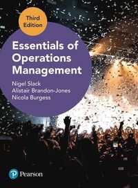 Essentials of Operations Management; Nigel Slack; 2023
