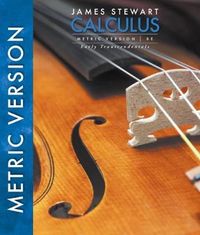 Calculus, Early Transcendentals, International Metric Edition; James Stewart; 2015