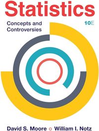 Statistics: Concepts and Controversies; David S. Moore; 2019