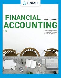 Financial Accounting; Christine (university of North Georgia) Jonick; 2021