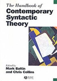 Handbook of contemporary syntactic theory; Chris Collins; 2003