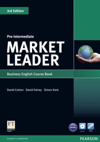 Market Leader 3rd Edition Pre-Intermediate Coursebook & DVD-Rom Pack; David Cotton, David Falvey, Simon Kent; 2012