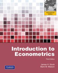 Introduction to Econometrics; James H. Stock, Mark Watson; 2011
