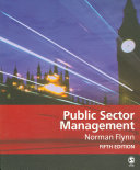 Public Sector Management; Norman Flynn; 2007