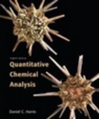 Quantitative Chemical Analysis; Harris Daniel C.; 2010