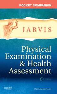 Pocket Companion for Physical Examination and Health Assessment; Carolyn Jarvis; 2011