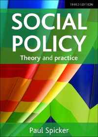 Social Policy; Paul Spicker; 2014