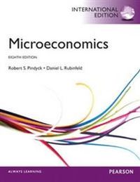 Microeconomics: International Edition, 8/E with MyEconLab Student Access Card; Robert Pindyck; 2012