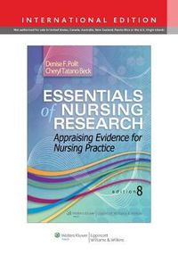 Essentials of Nursing Research; Denise F. Polit, Cheryl Tatano Beck; 2013