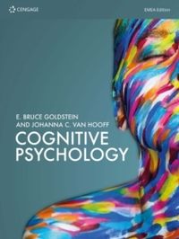 Cognitive Psychology; E. (university Of Pittsburgh And University Of Goldstein; 2018