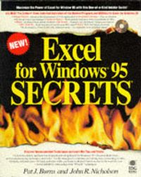 Excel for Windows 95 Secrets; Pat Burns; 1978