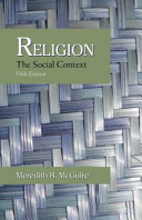 Religion; Meredith B. McGuire; 2008