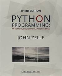 Python Programming; John Zelle; 2016