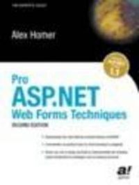 Pro ASP.NET Web Forms Techniques; Alex Homer; 2003