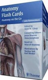 Anatomy Flash Cards (Latin nomenclature edition); Gilroy Anne M., Ross Lawrence M., Schulte Erik, MacPherson Brian R., Schuenke Michael; 2009