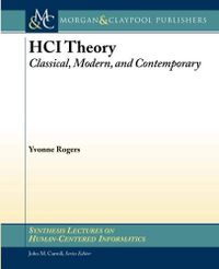 HCI Theory; Yvonne Rogers; 2012