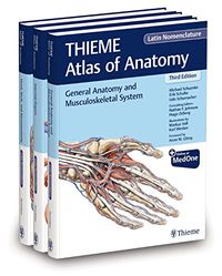 THIEME Atlas of Anatomy, Latin Nomenclature, Three Volume Set; Michael Schuenke, Erik Schulte, Udo Schumacher; 2021