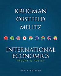International Economics: Theory & Policy; Paul Krugman; 2012