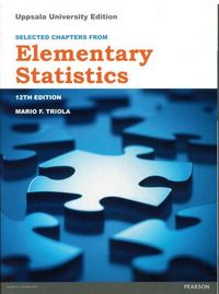 Selected Chapters from Elementary Statistics; Mario F. Triola; 2015