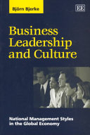 Business Leadership and Culture; Björn Bjerke; 2001