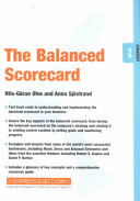 The Balanced Scorecard; Nils-Göran Olve; 2001