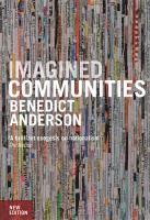 Imagined Communities; Anderson Benedict; 2006