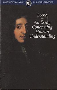 An essay concerning human understanding; John Locke; 1998