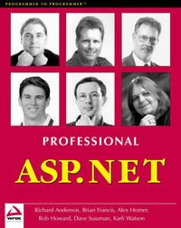 Professional ASP.Net; Kristina Alexanderson; 2001