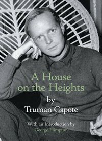 A House on the Heights; Truman Capote; 2002