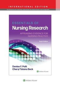 Essentials of Nursing Research; Denise Polit, Cheryl Beck; 2021