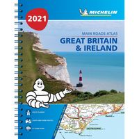 Great Britain & Ireland 2021 - Mains Roads Atlas (A4-Spiral) - Tourist & Mo; Michelin; 2020