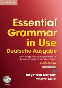Essential Grammar in Use with Answers and CD-ROM German Klett Edition; Raymond Murphy, Almut Köster; 2009