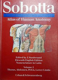 Sobotta's Atlas of Human Anatomy, Volume 2: Thorax, Abdomen, Pelvis, Lower Limbs; J Staubesand; 1990